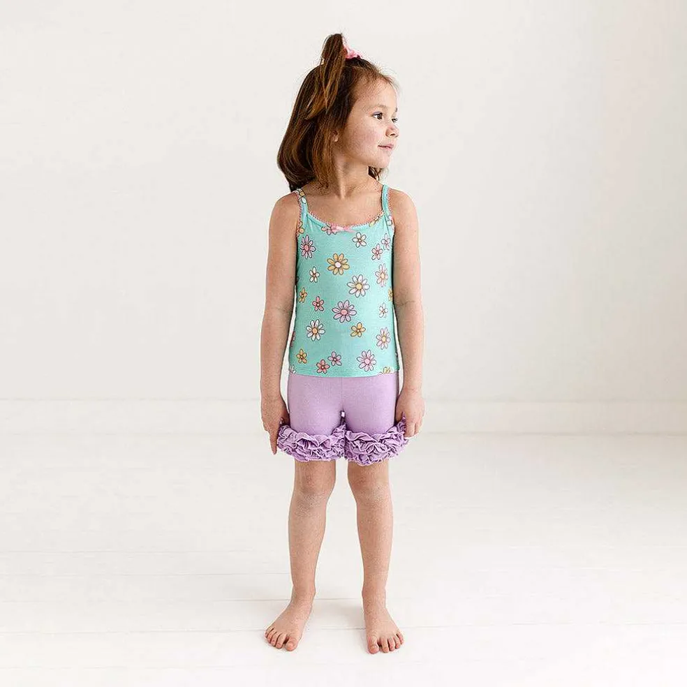 Posh Peanut Girls' Picot Cami Fashion