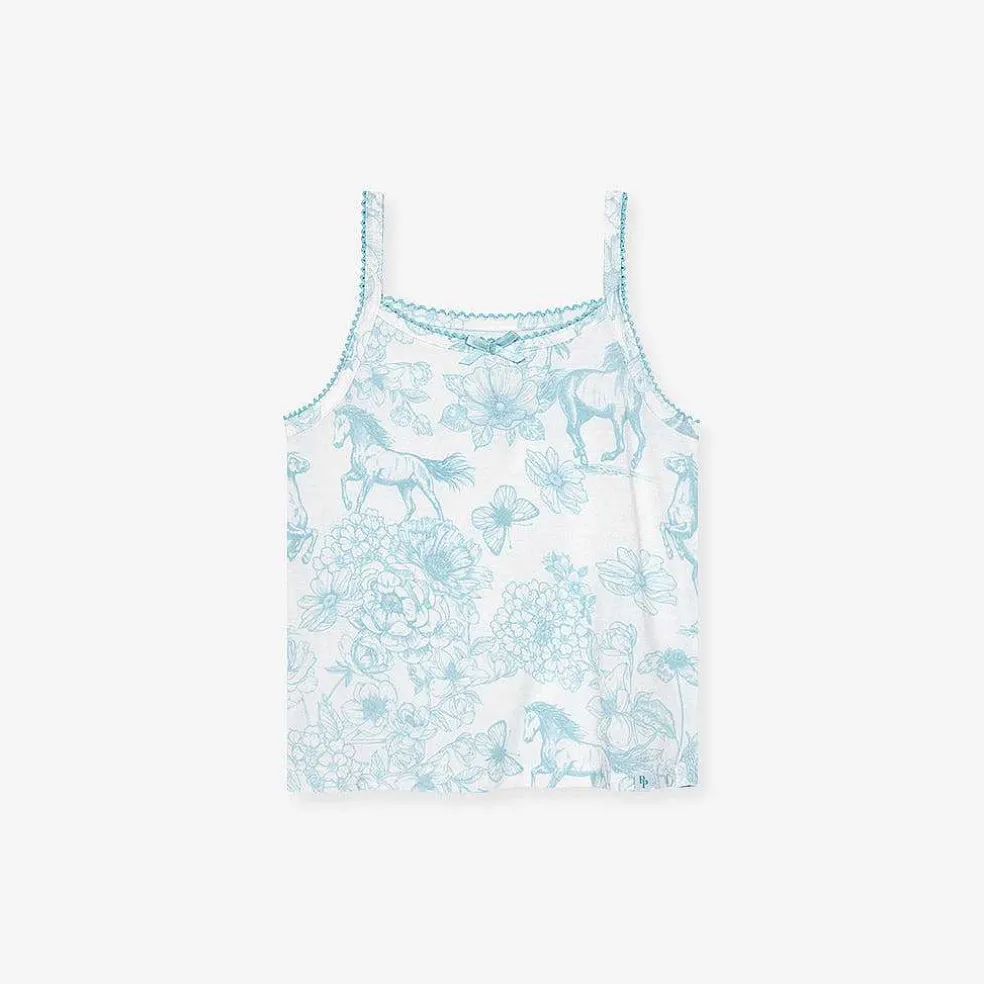 Posh Peanut Girls' Picot Cami Discount