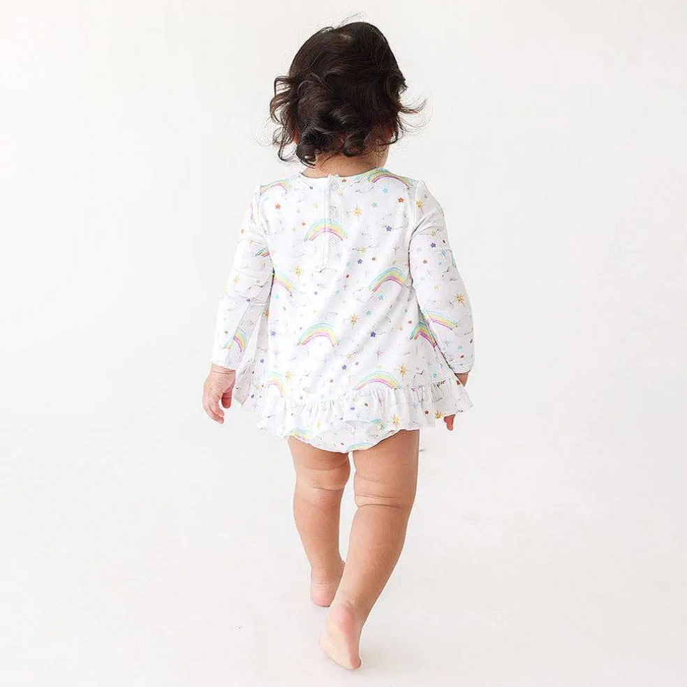 Posh Peanut Long Sleeve Bubble Romper Dress Sale