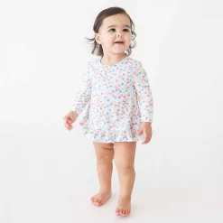 Posh Peanut Long Sleeve Bubble Romper Dress Online