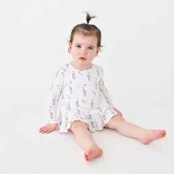 Posh Peanut Long Sleeve Bubble Romper Dress Sale
