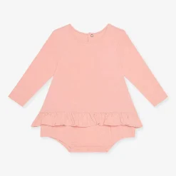 Posh Peanut Long Sleeve Bubble Romper Dress Discount