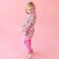 Posh Peanut Long Sleeve Hoodie Sweatshirt Dress Clearance
