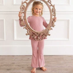Posh Peanut Long Sleeve Ruffled Loose Fit Shirt Store