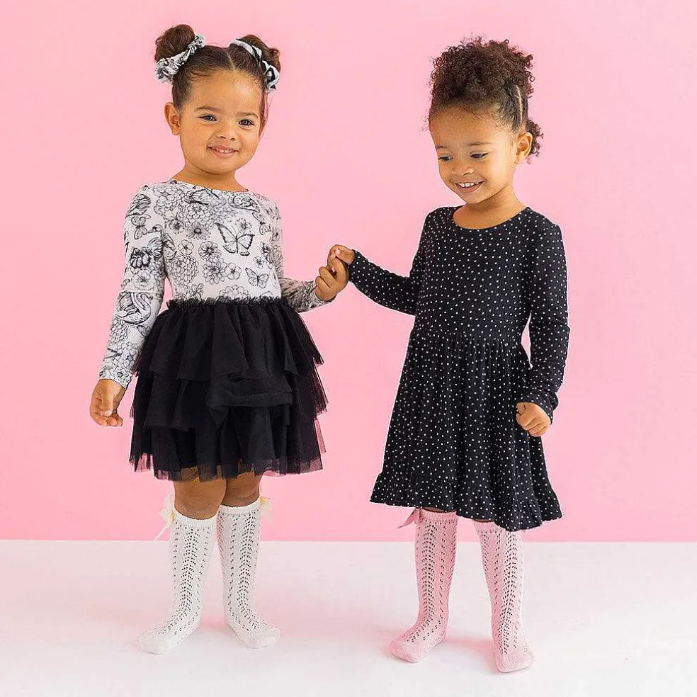Posh Peanut Long Sleeve Tulle Dress Best Sale