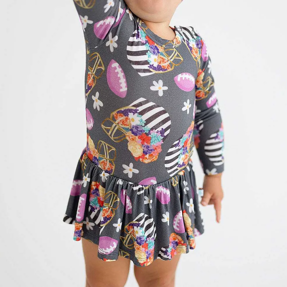 Posh Peanut Long Sleeve Twirl Skirt Bodysuit Best Sale