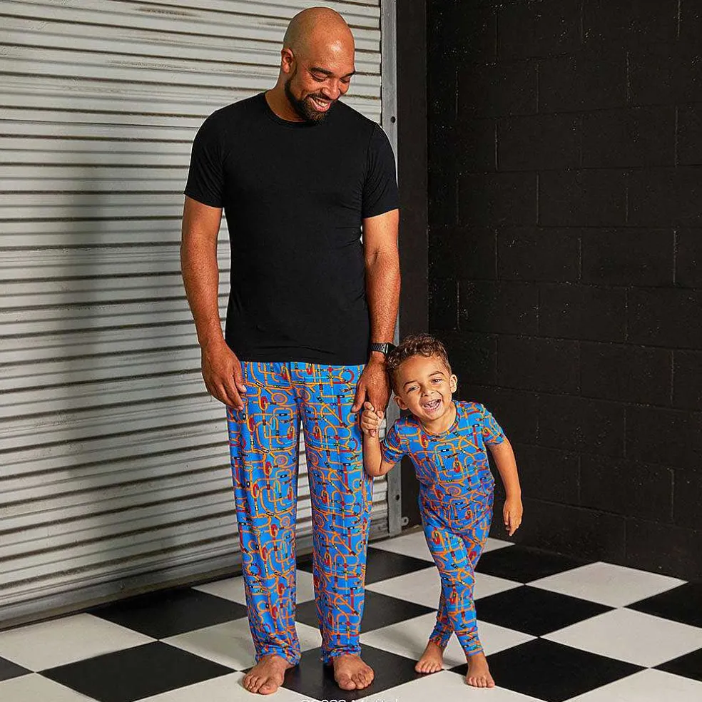 Posh Peanut Men'S Short Sleeve Loungewear Flash Sale