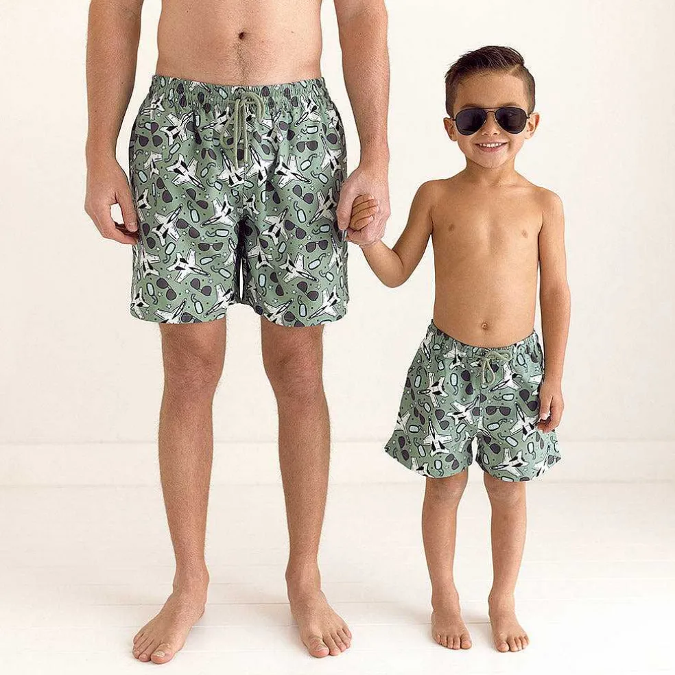 Posh Peanut Men'S Swim Trunks Best Sale