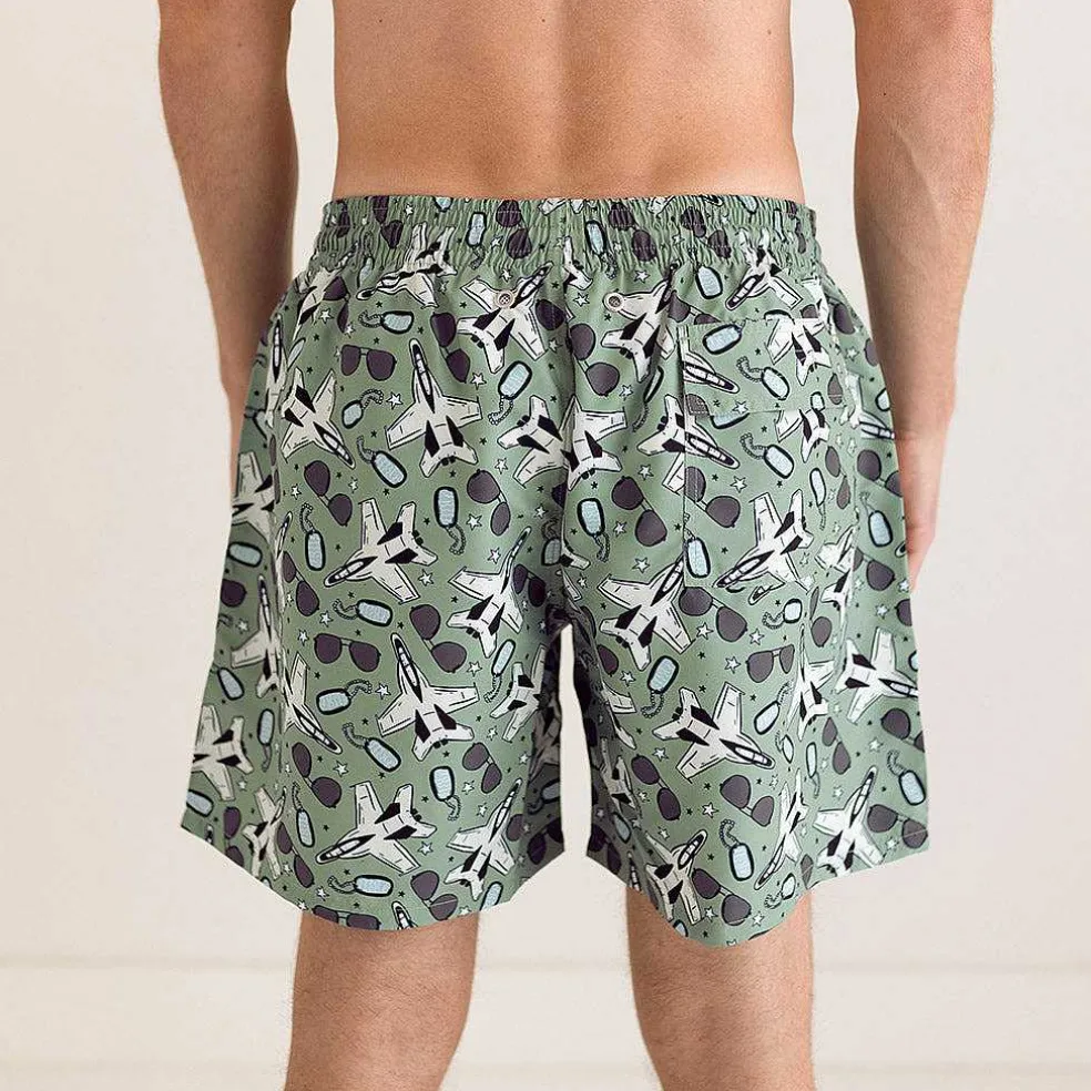 Posh Peanut Men'S Swim Trunks Best Sale