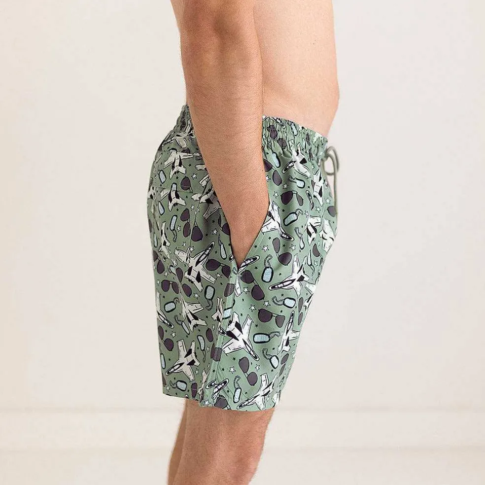 Posh Peanut Men'S Swim Trunks Best Sale