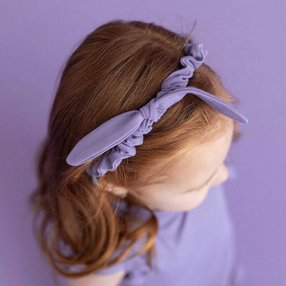 Posh Peanut Micro Bow Headwrap New