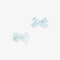 Posh Peanut Mini Bow Hair Clips New