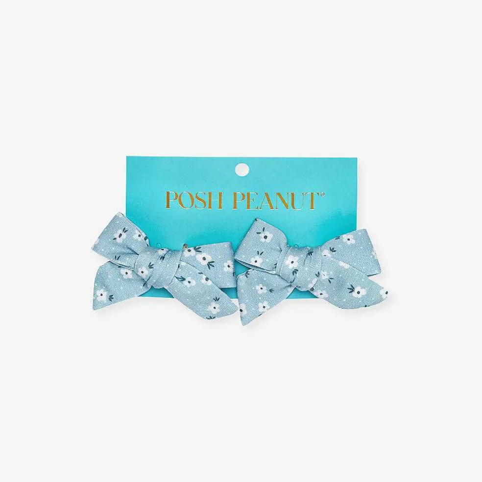 Posh Peanut Mini Bow Hair Clips Store
