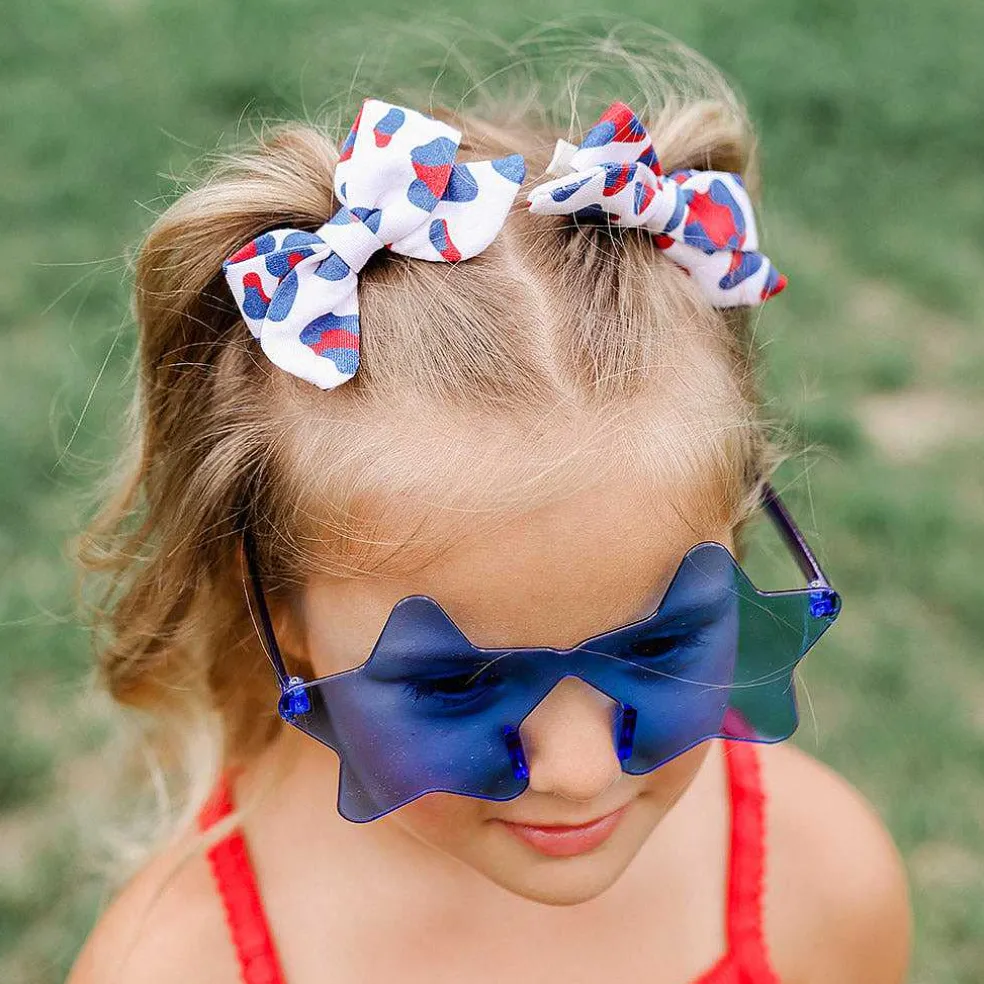 Posh Peanut Mini Bow Hair Clips Hot