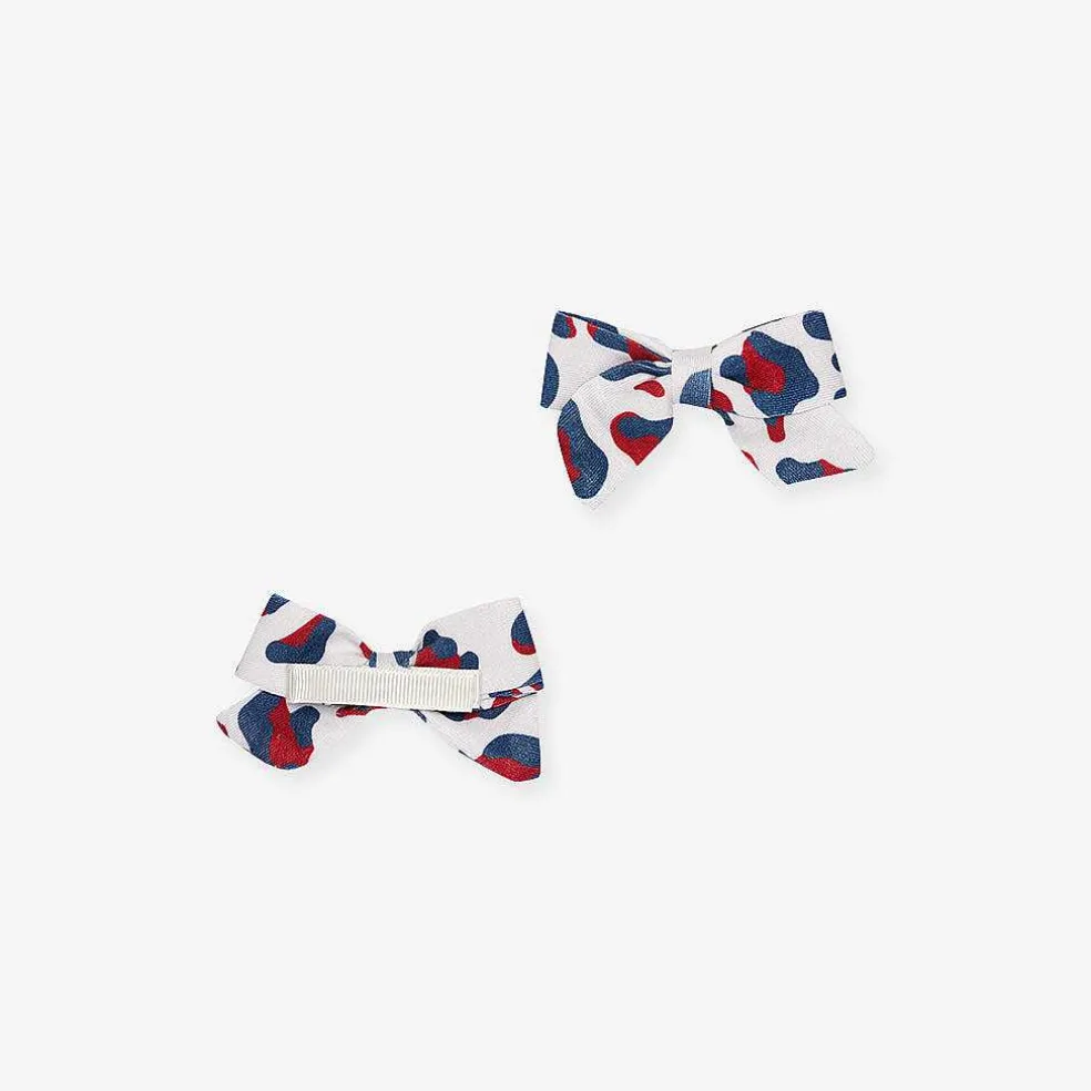 Posh Peanut Mini Bow Hair Clips Hot