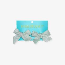 Posh Peanut Mini Bow Hair Clips Clearance