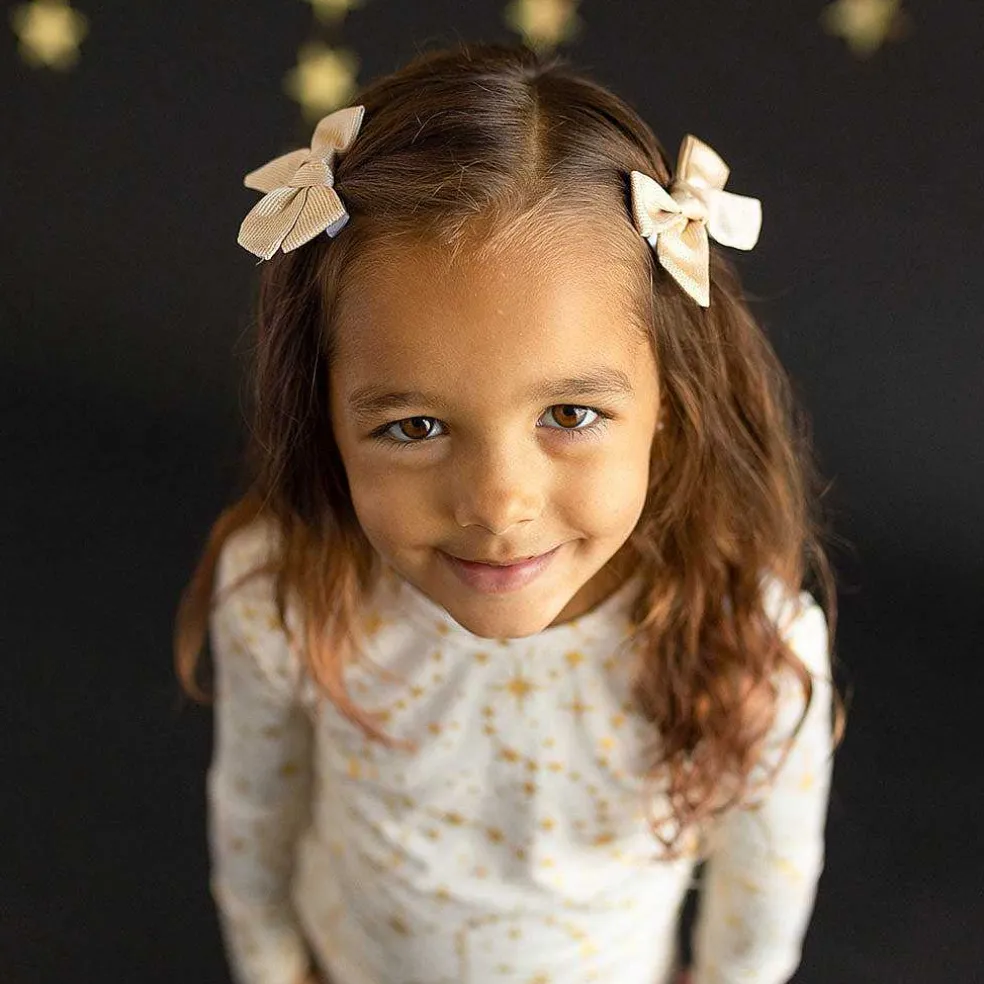 Posh Peanut Mini Bow Hair Clips Online