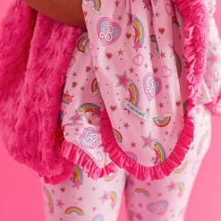 Posh Peanut Minky Ruffled Luxette Patoo® Blanket New
