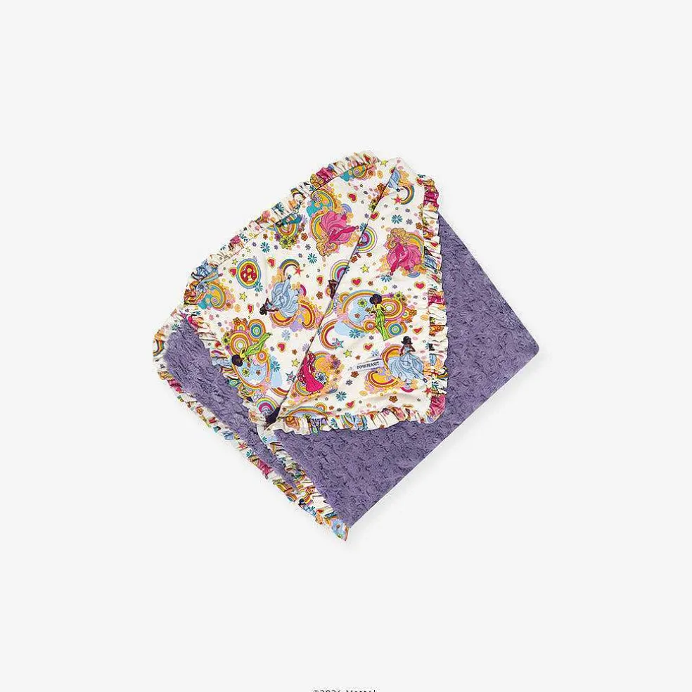 Posh Peanut Minky Ruffled Luxette Patoo® Blanket Online