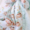 Posh Peanut Minky Ruffled Luxette Patoo® Blanket Sale