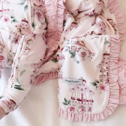 Posh Peanut Minky Ruffled Luxette Patoo® New