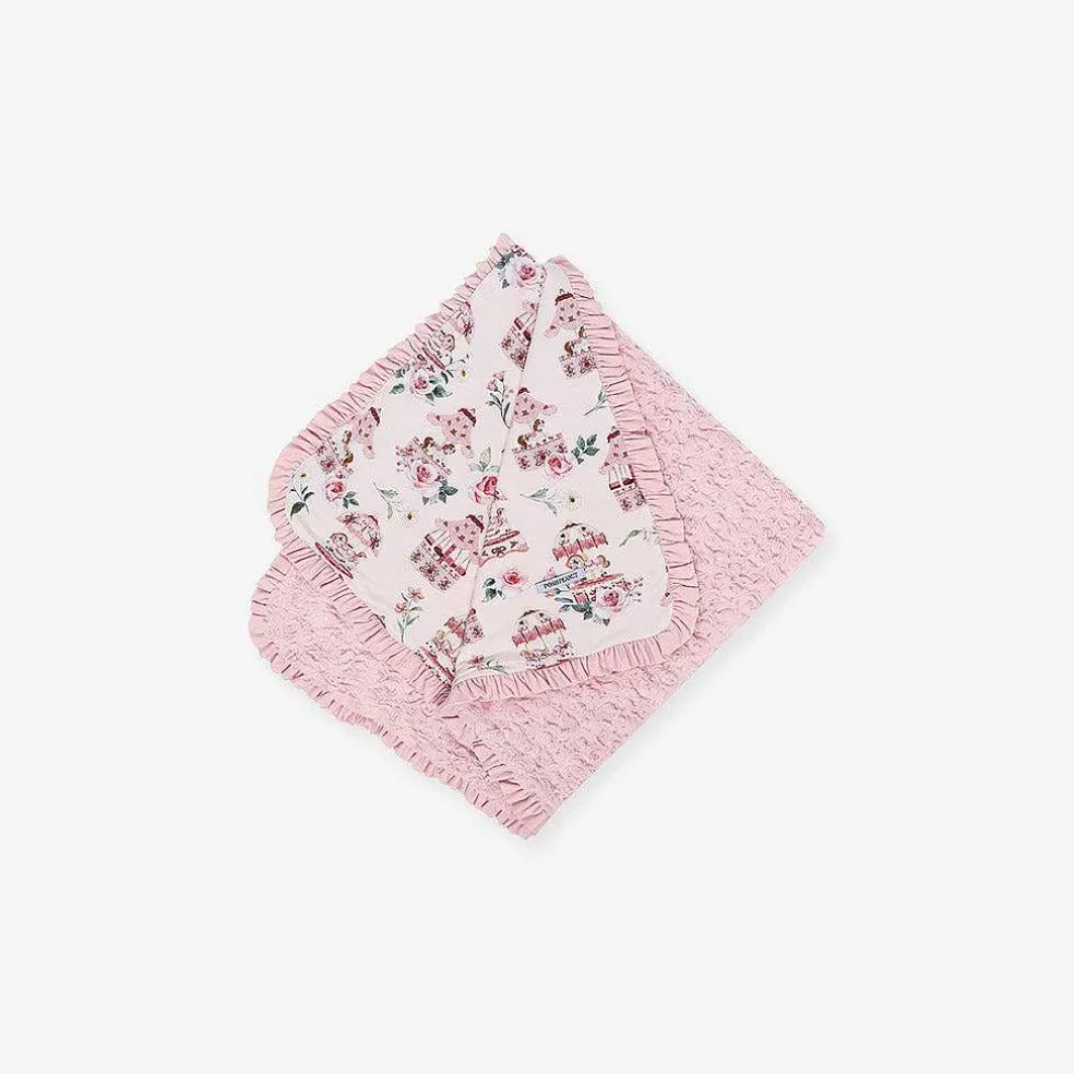 Posh Peanut Minky Ruffled Luxette Patoo® New