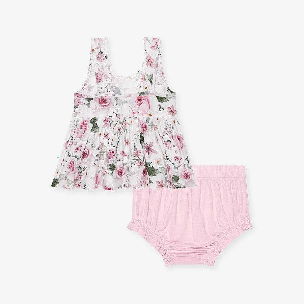 Posh Peanut Peplum Bummie Set Discount