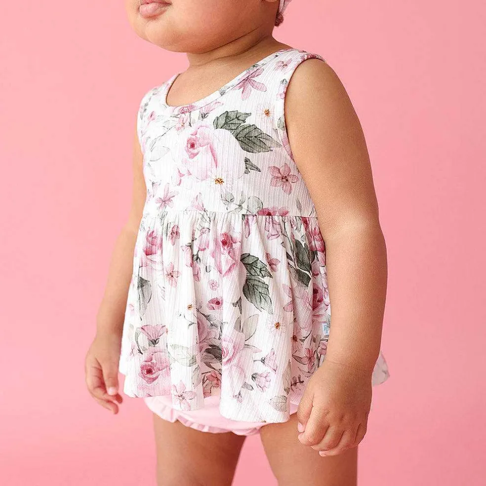 Posh Peanut Peplum Bummie Set Discount