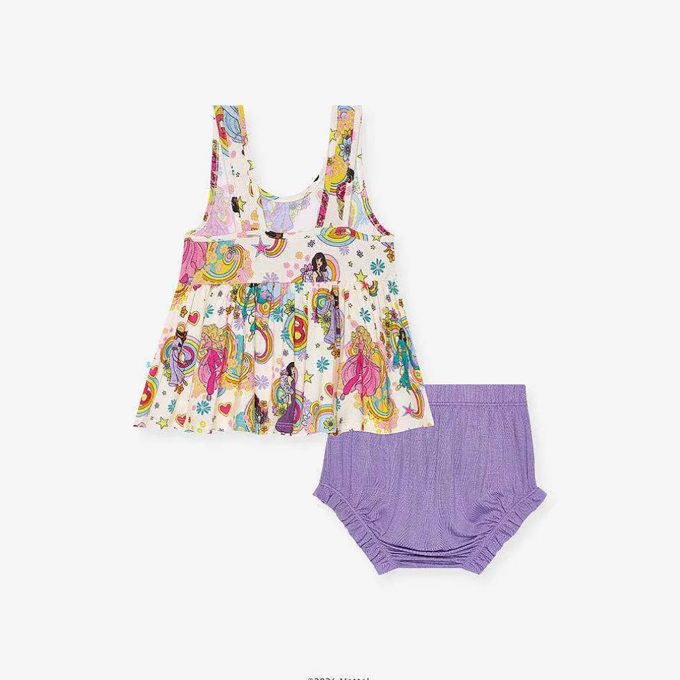 Posh Peanut Peplum Bummie Set Sale