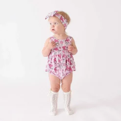 Posh Peanut Peplum Bummie Set Cheap