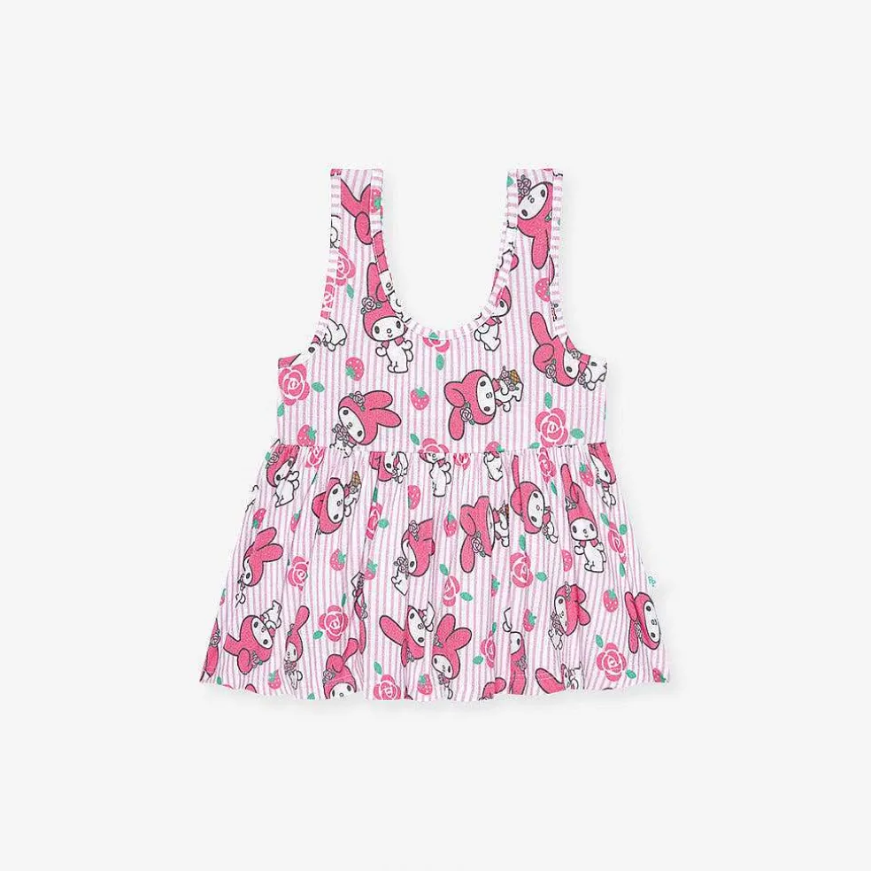Posh Peanut Peplum Bummie Set Cheap