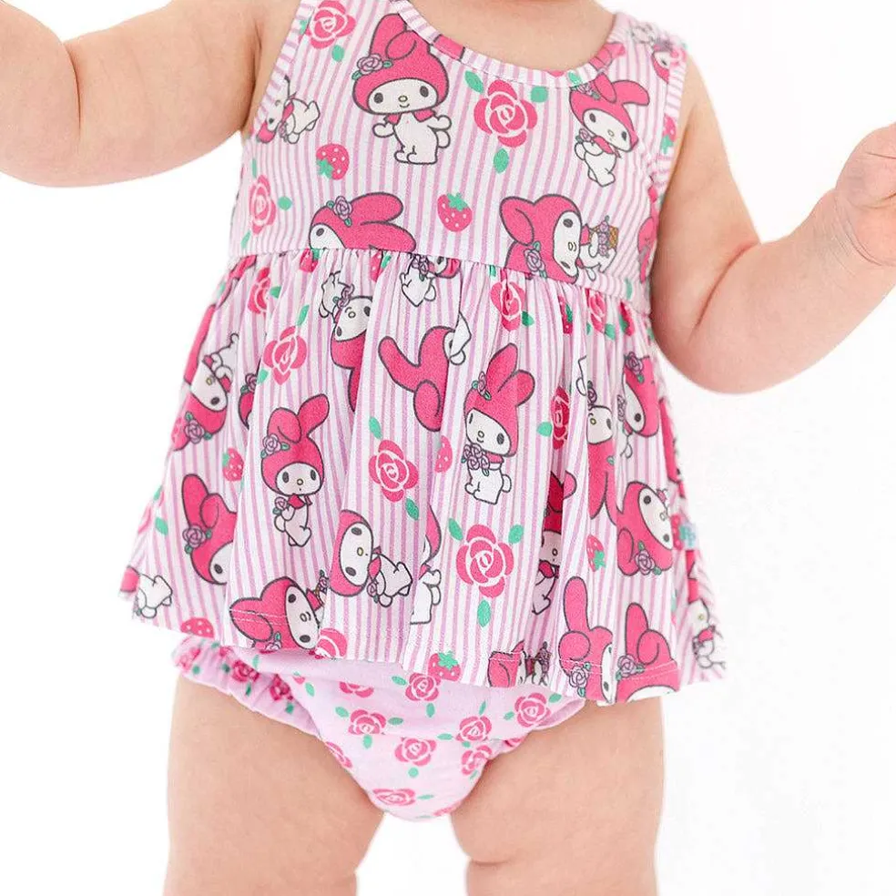 Posh Peanut Peplum Bummie Set Cheap