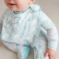 Posh Peanut Picot Bib Set Shop