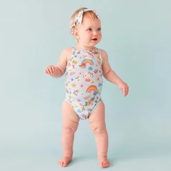 Posh Peanut Picot Bodysuit Clearance