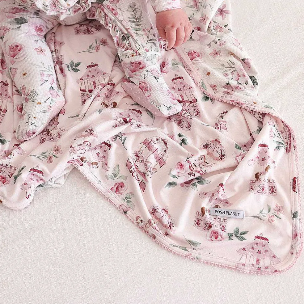 Posh Peanut Picot Patoo® Blanket Flash Sale