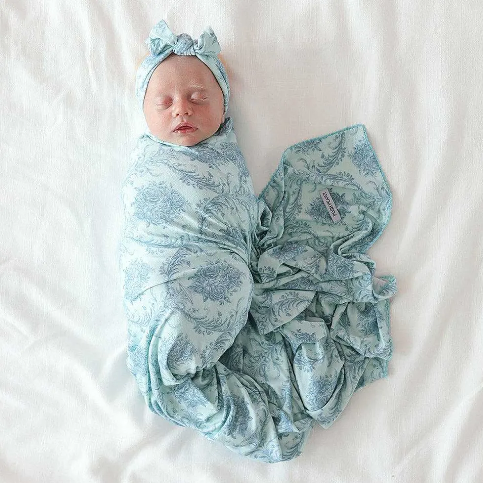Posh Peanut Picot Swaddle Set Outlet