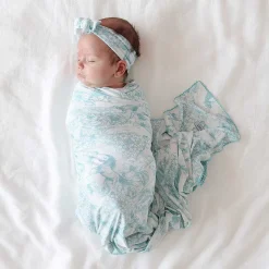 Posh Peanut Picot Swaddle Set Outlet