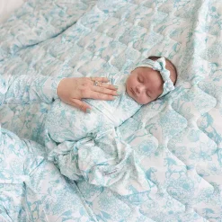 Posh Peanut Picot Swaddle Set Outlet