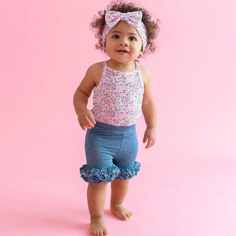 Posh Peanut Pointelle Bodysuit Flash Sale