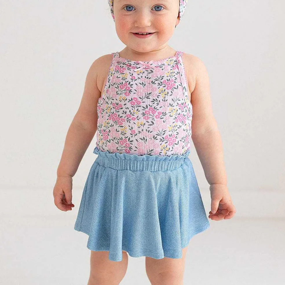 Posh Peanut Pointelle Bodysuit Flash Sale