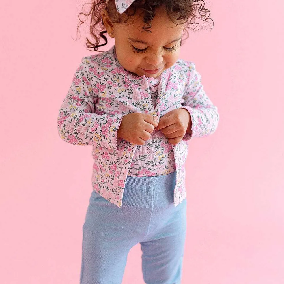 Posh Peanut Pointelle Cardigan Cheap