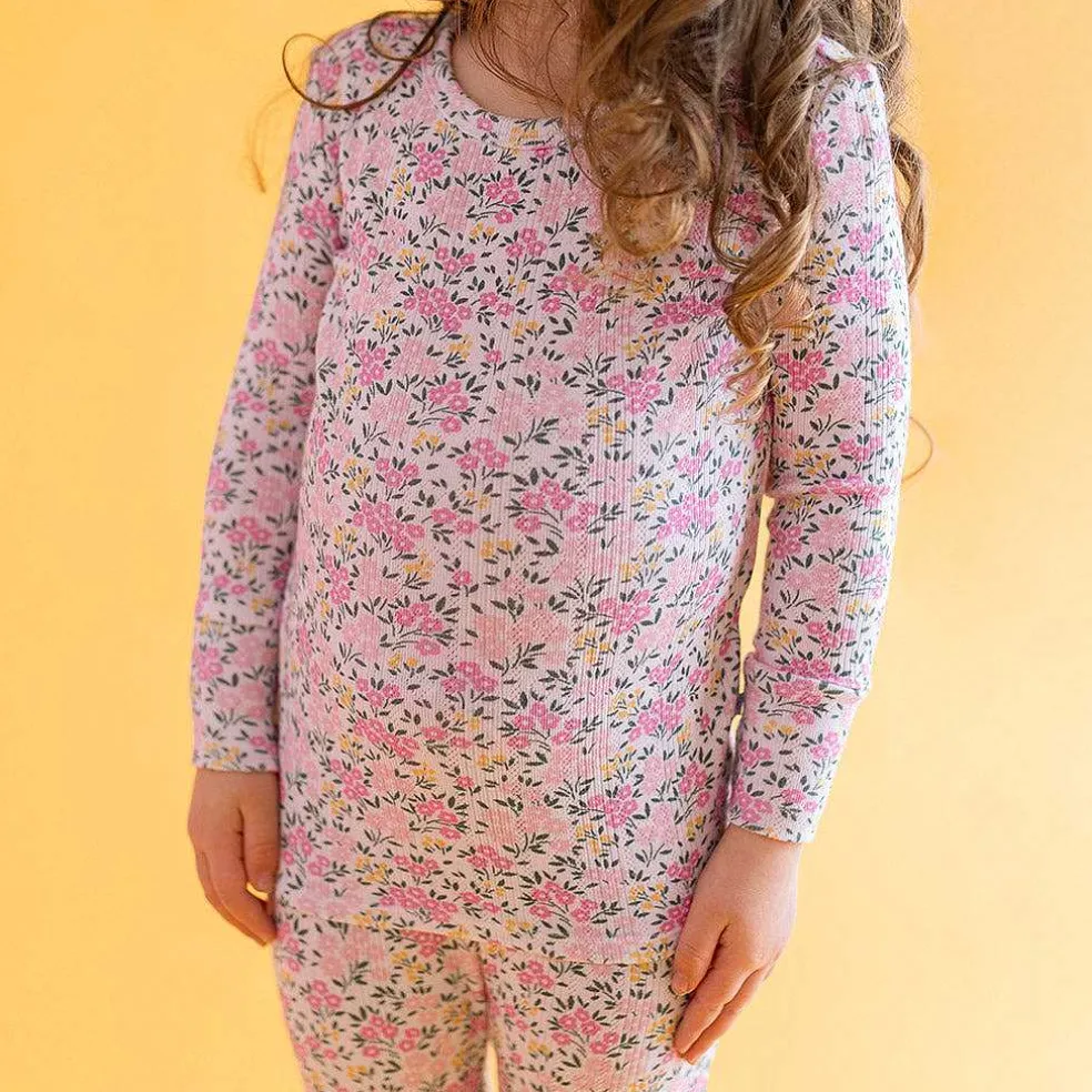 Posh Peanut Pointelle Classic Pajama Set Store