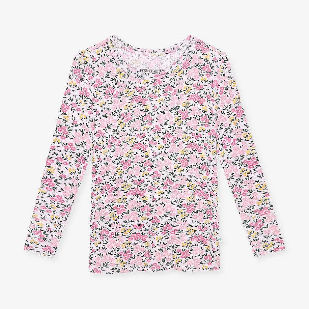 Posh Peanut Pointelle Classic Pajama Set Store