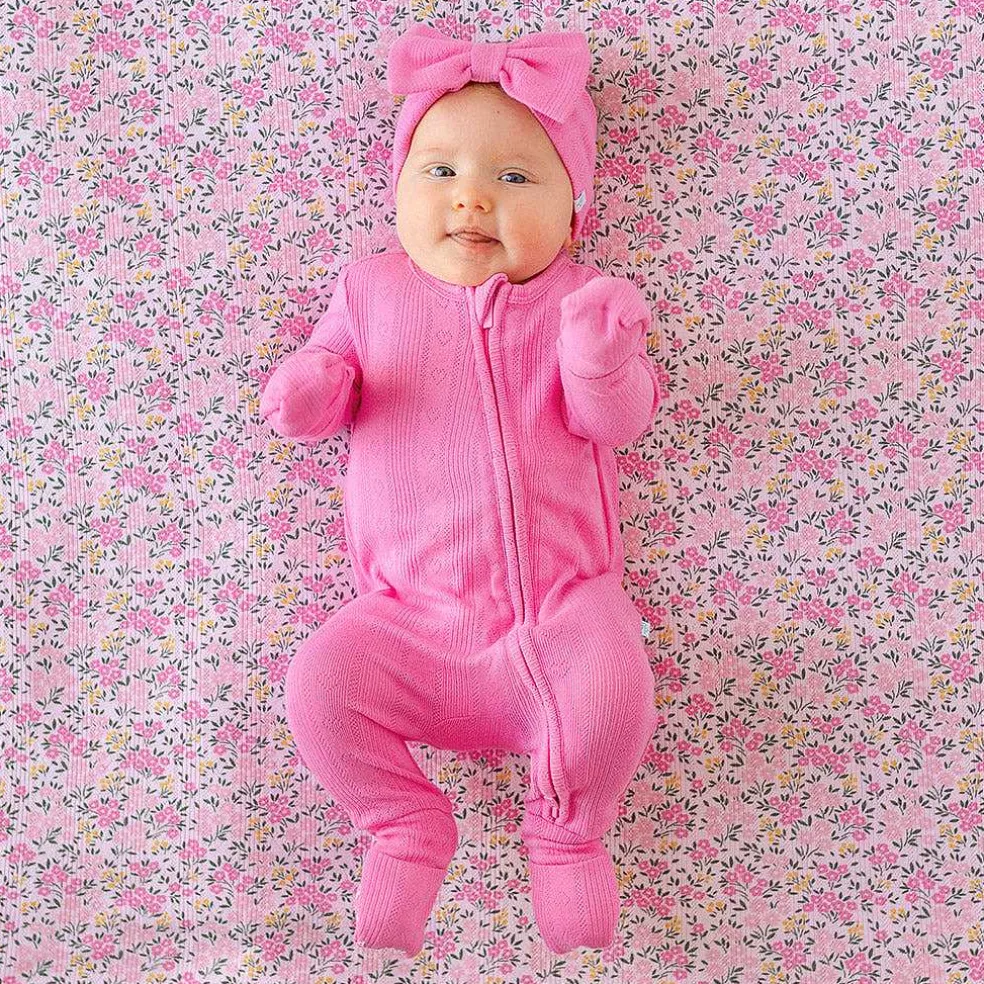 Posh Peanut Pointelle Convertible One Piece New