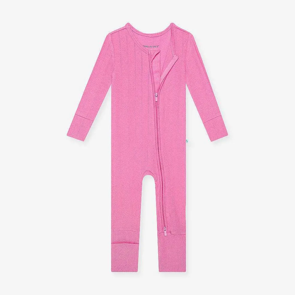 Posh Peanut Pointelle Convertible One Piece New