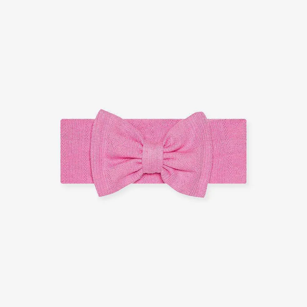 Posh Peanut Pointelle Luxe Bow Headwrap Outlet