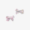 Posh Peanut Pointelle Mini Bow Hair Clips Discount