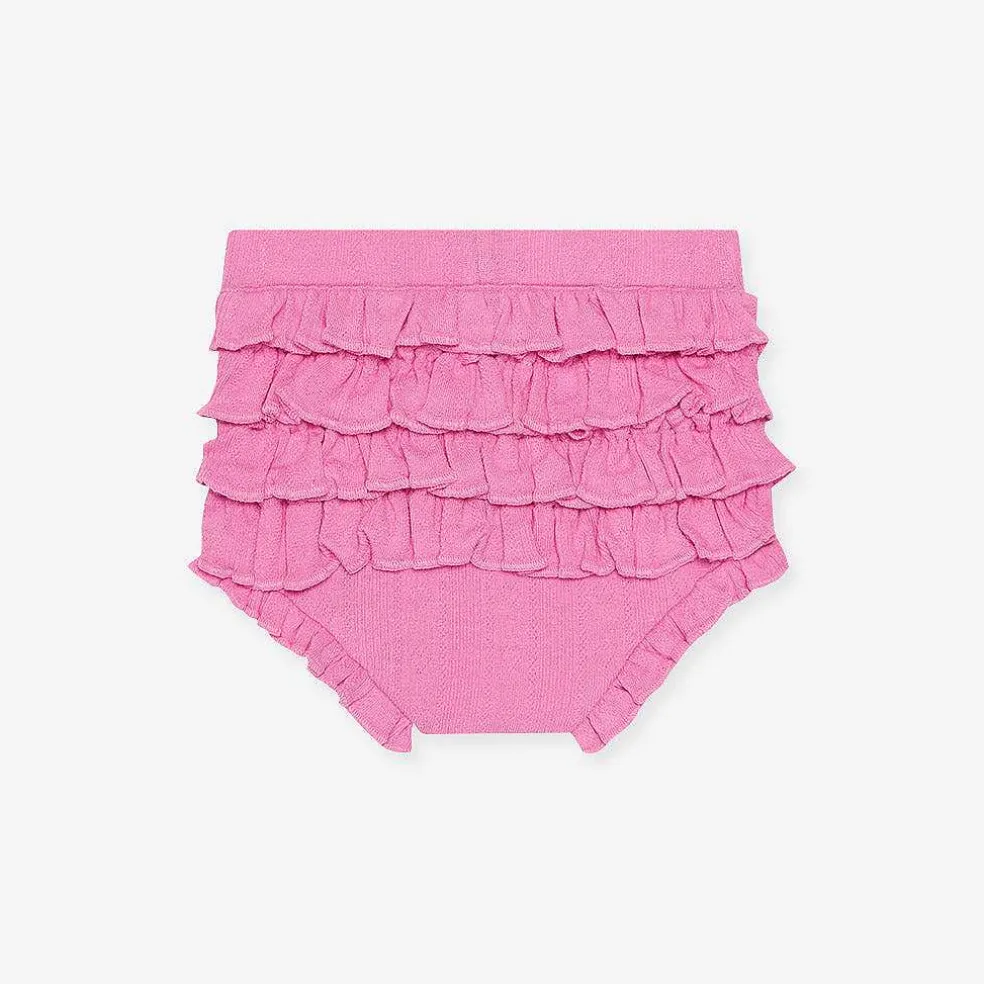 Posh Peanut Pointelle Peplum Bummie Set Cheap
