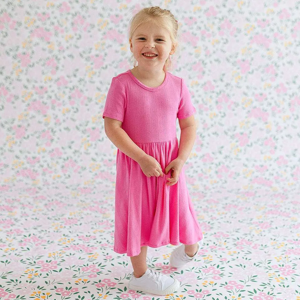 Posh Peanut Pointelle Twirl Dress Outlet