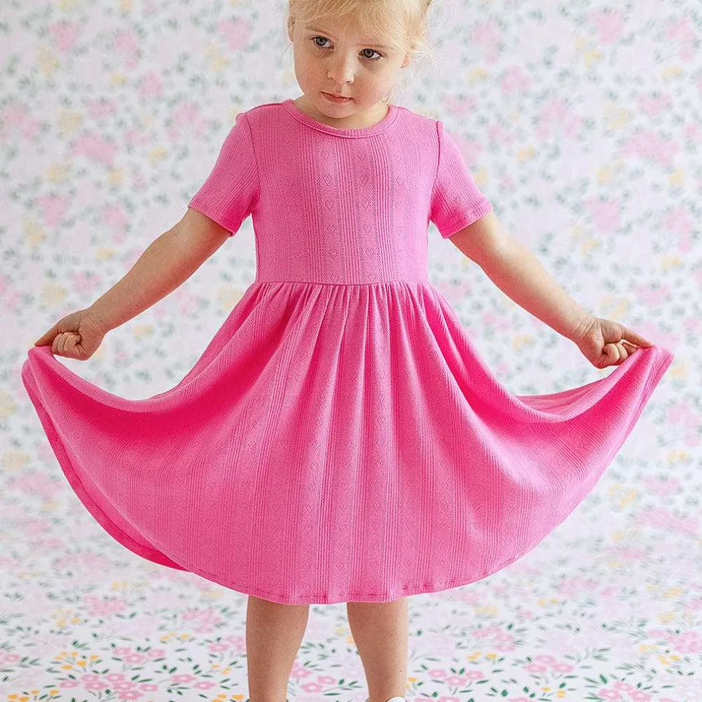 Posh Peanut Pointelle Twirl Dress Outlet
